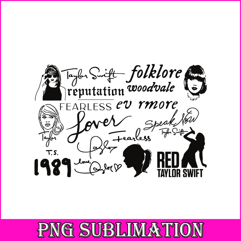 TLS13112352-Albums SVG PNG DXF PDF EPS, Taylor Swift SVG, Song Of Taylor SVG.png