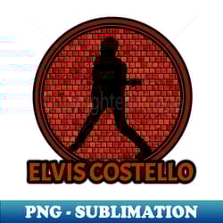 style elvis costelloo - elegant sublimation png download - defying the norms