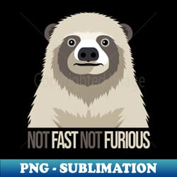 not fast not furious - sublimation-ready png file - instantly transform your sublimation projects