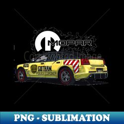 legendary famous movie car american police car dodge charger srt8 v8 64l - high-quality png sublimation download - unleash your inner rebellion