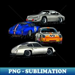 germany-italian sport 2-door car 60s 1960 porsche 356 b 1600 gs carrera gtl abarth - sublimation-ready png file - capture imagination with every detail