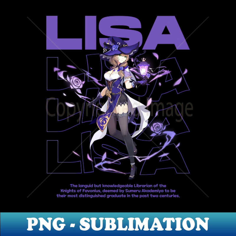 DH-25615_Lisa Genshin Impact T-Shirt 5717.jpg