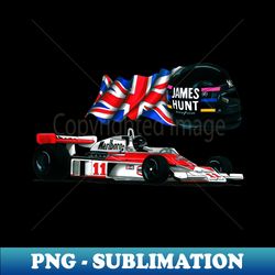 british grand prix car james hunt mclaren m26 formula 1 - trendy sublimation digital download - perfect for sublimation mastery