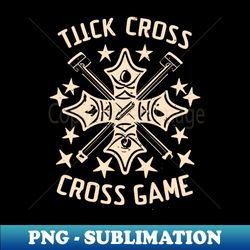 compass and tick cross finding order out of chaos - retro png sublimation digital download - perfect for personalization