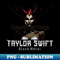taylor black metal - aesthetic sublimation digital file - perfect for personalization