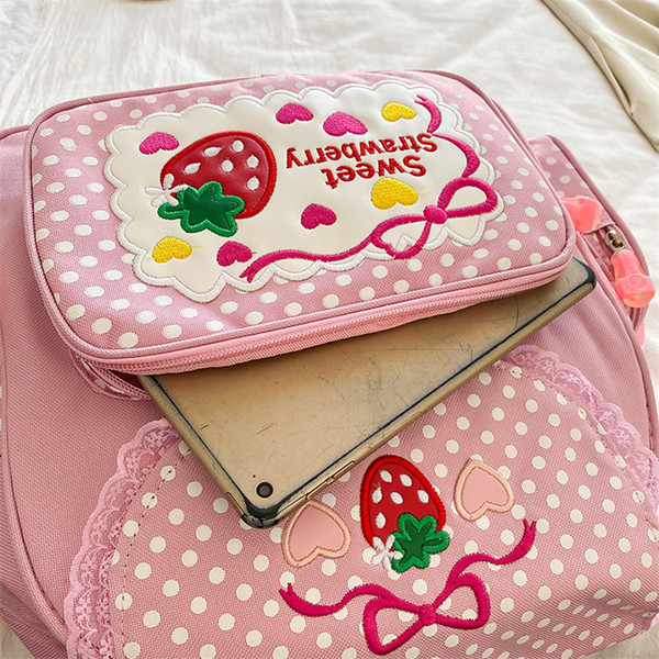 hBXvKawaii-Kids-School-Bag-Cute-Strawberry-Embroidery-Student-Mochila-Dots-Multi-Pocket-Nylon-Fashion-College-for.jpg
