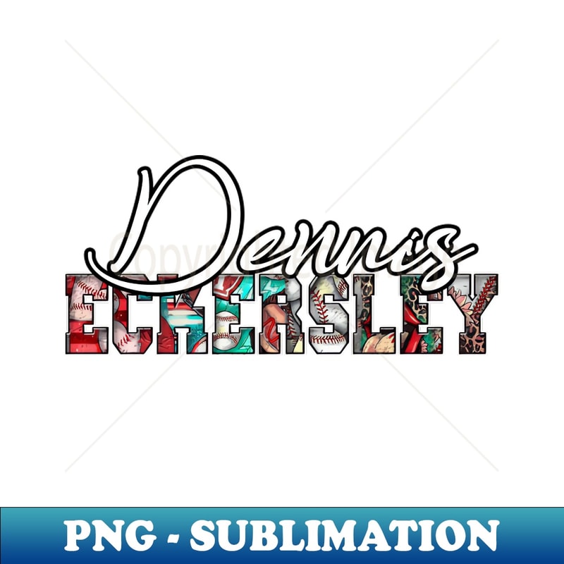 FO-17697_Graphic Colorful Artwork Dennis Sports Proud Name Baseball Player 7370.jpg