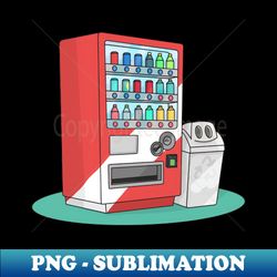 Japanese Vending Machine - High-Resolution PNG Sublimation File - Unleash Your Inner Rebellion