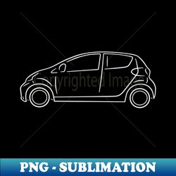 toyota aygo - instant sublimation digital download - unleash your creativity