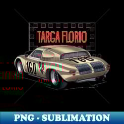 outstanding adorable exclusive hand drawing germany exclusive racing car porsche 718 gtr coupe targa florio - high-resolution png sublimation file - spice up your sublimation projects