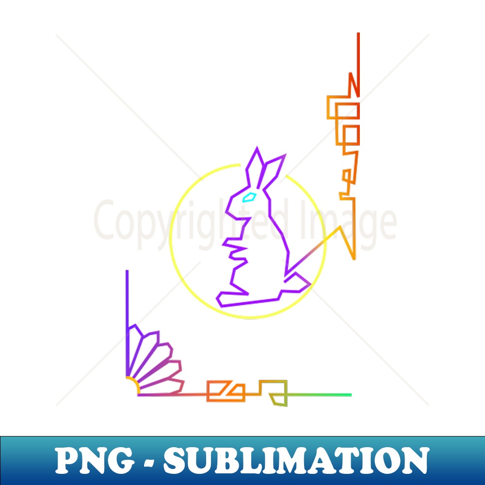 IY-1085_Abstract rabbit gradient line art 8479.jpg