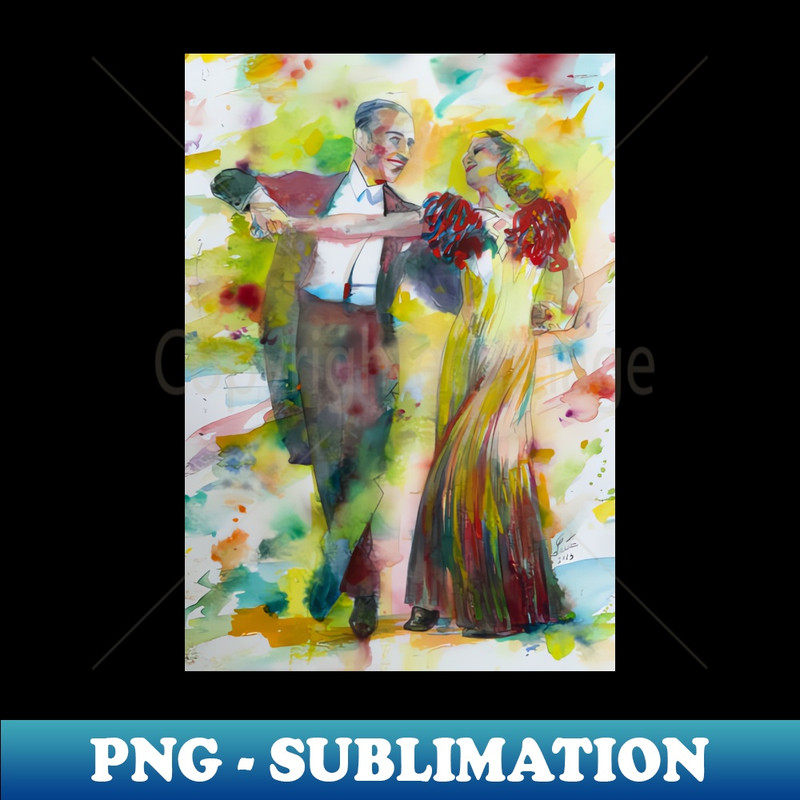 IZ-15537_FRED ASTAIRE and GINGER ROGERS watercolor portrait 1 7794.jpg