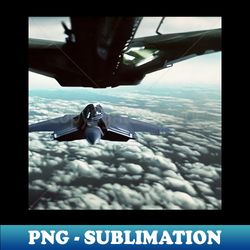 Futuristic Jet Refuel - Retro PNG Sublimation Digital Download - Unlock Vibrant Sublimation Designs