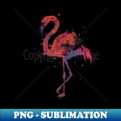 flamingo watercolor - unique sublimation png download - perfect for sublimation mastery