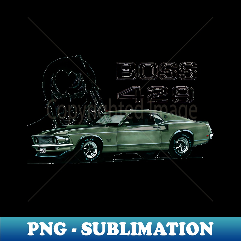 MK-25015_Legendary american muscle car from movie 1969 Ford Mustang Boss 429 6913.jpg