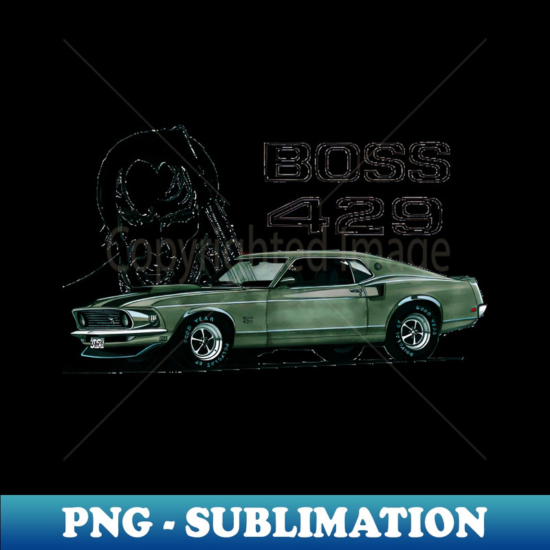 MK-25015_Legendary american muscle car from movie 1969 Ford Mustang Boss 429 6913.jpg