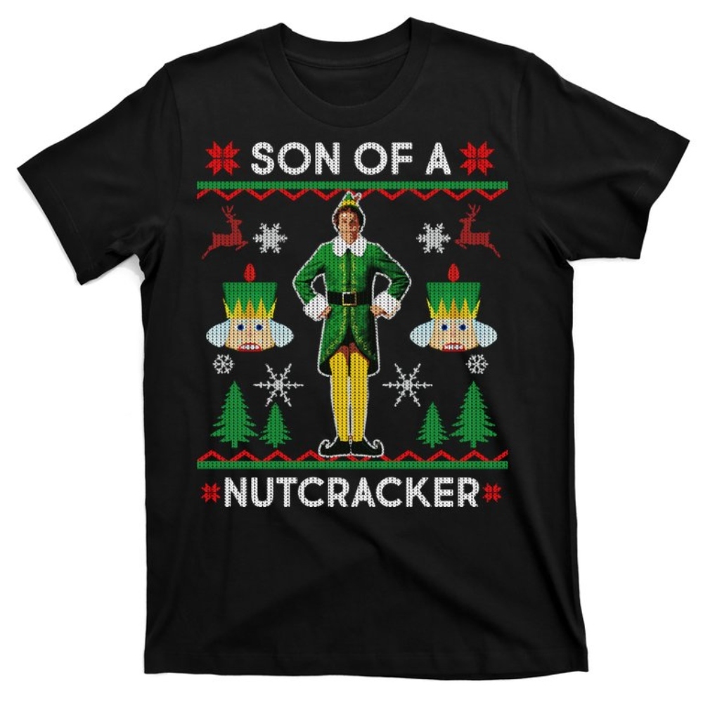Son Of A Nutcracker Ugly Christmas T-Shirt.jpg