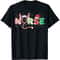 Nurse Christmas Stethoscope Nurses Xmas Scrub Top Women T-Shir.jpg