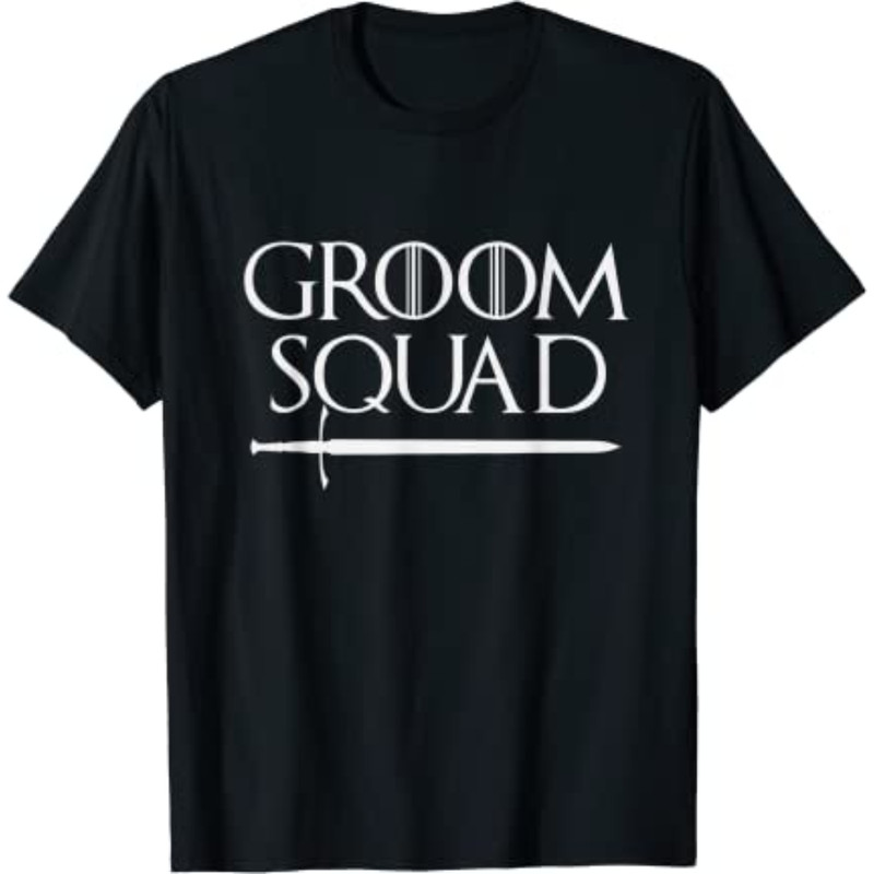 Groom Squad Funny Bachelor Party Groomsmen Wedding Team T-Shirt.jpg