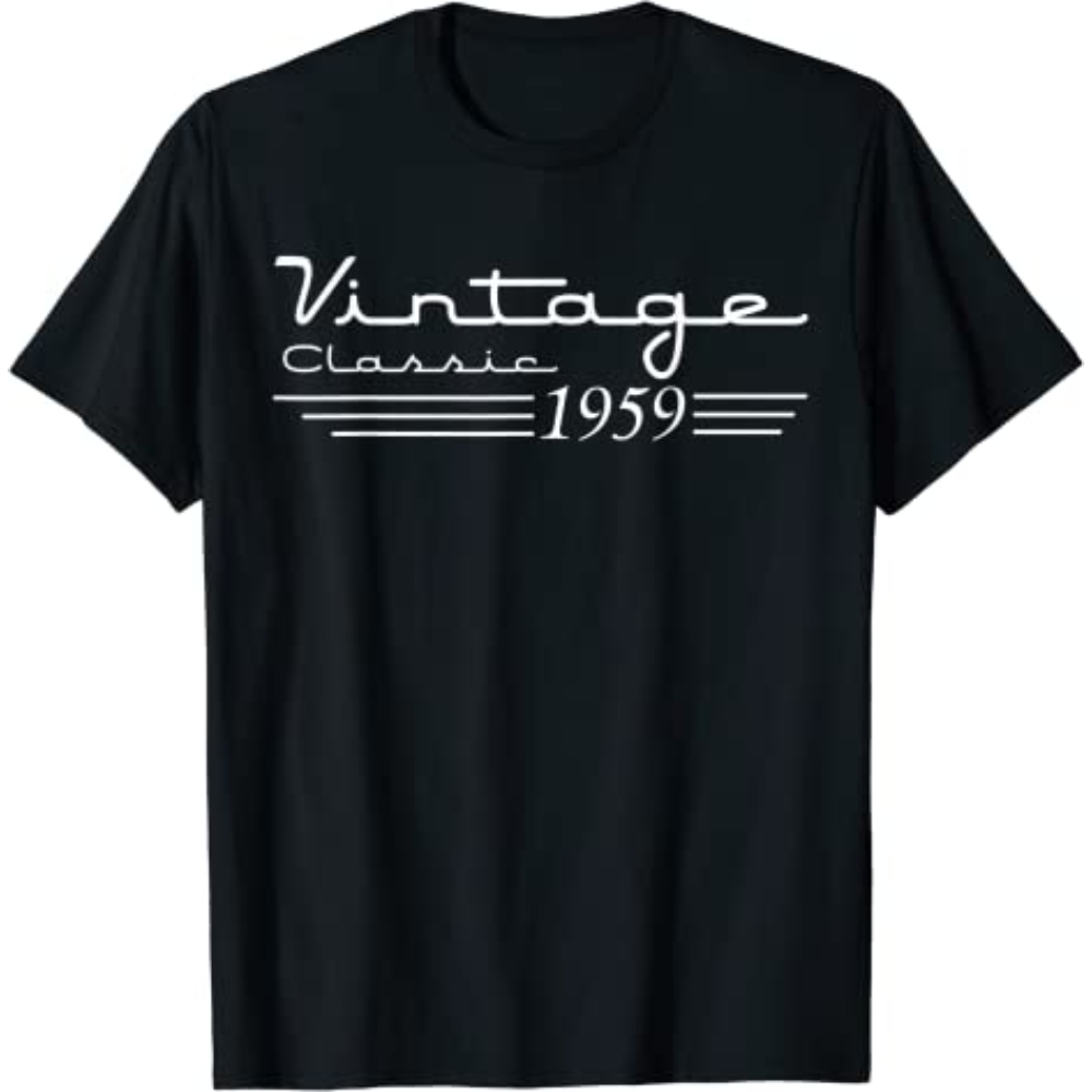 60th Birthday 60 Years Old 60th Vintage Retro 1959 Birthday T-Shirt.jpg