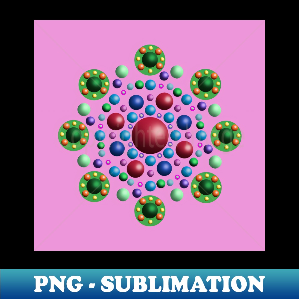 QY-26721_MANDALA Flower Design with Pinks Blues Greens 2757.jpg