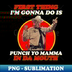 retro smokey movie tribute design - exclusive sublimation digital file - bring your designs to life