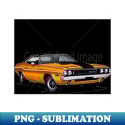 outstanding adorable exclusive art american muscle car from movie 2 fast and 2 furious dodge challenger rt rb 426 v8 hemi - decorative sublimation png file - bold & eye-catching