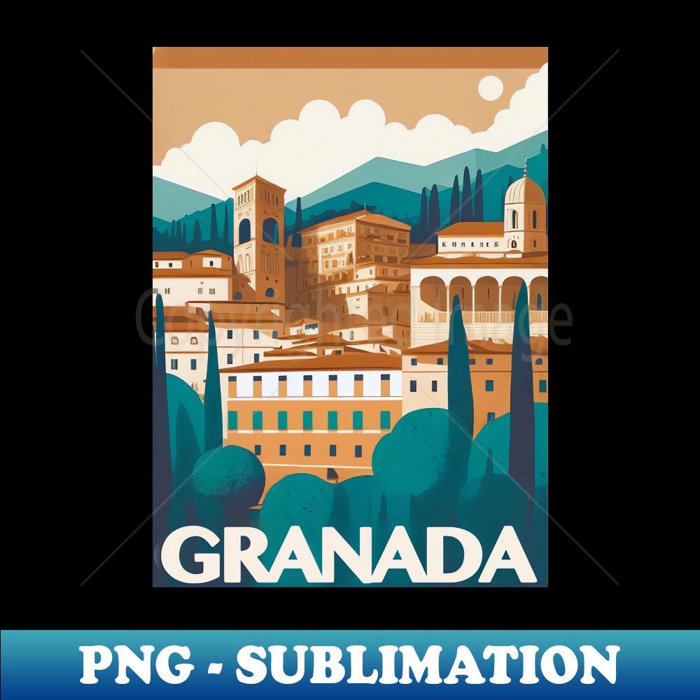 XP-21362_Illustration Travel Poster Granada Spain 8680.jpg