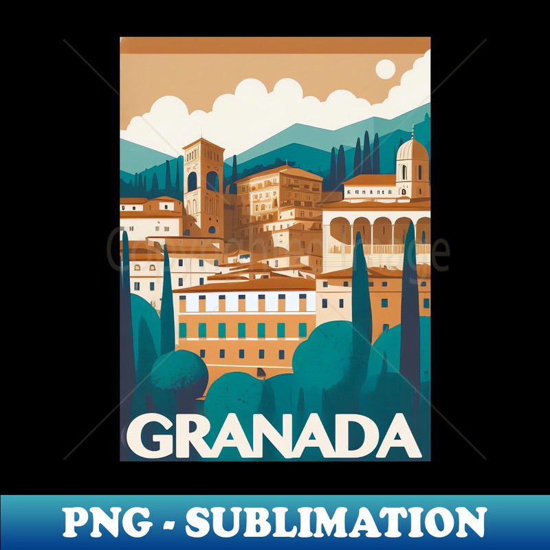 XP-21362_Illustration Travel Poster Granada Spain 8680.jpg