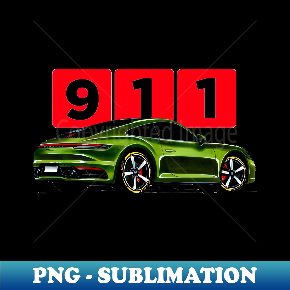 XQ-30992_Outstanding adorable exclusive art germany supercar Porsche 911 992 Carrera turbo British green color 3868.jpg