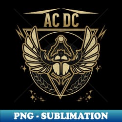 vintage wing play acdc - modern sublimation png file - instantly transform your sublimation projects