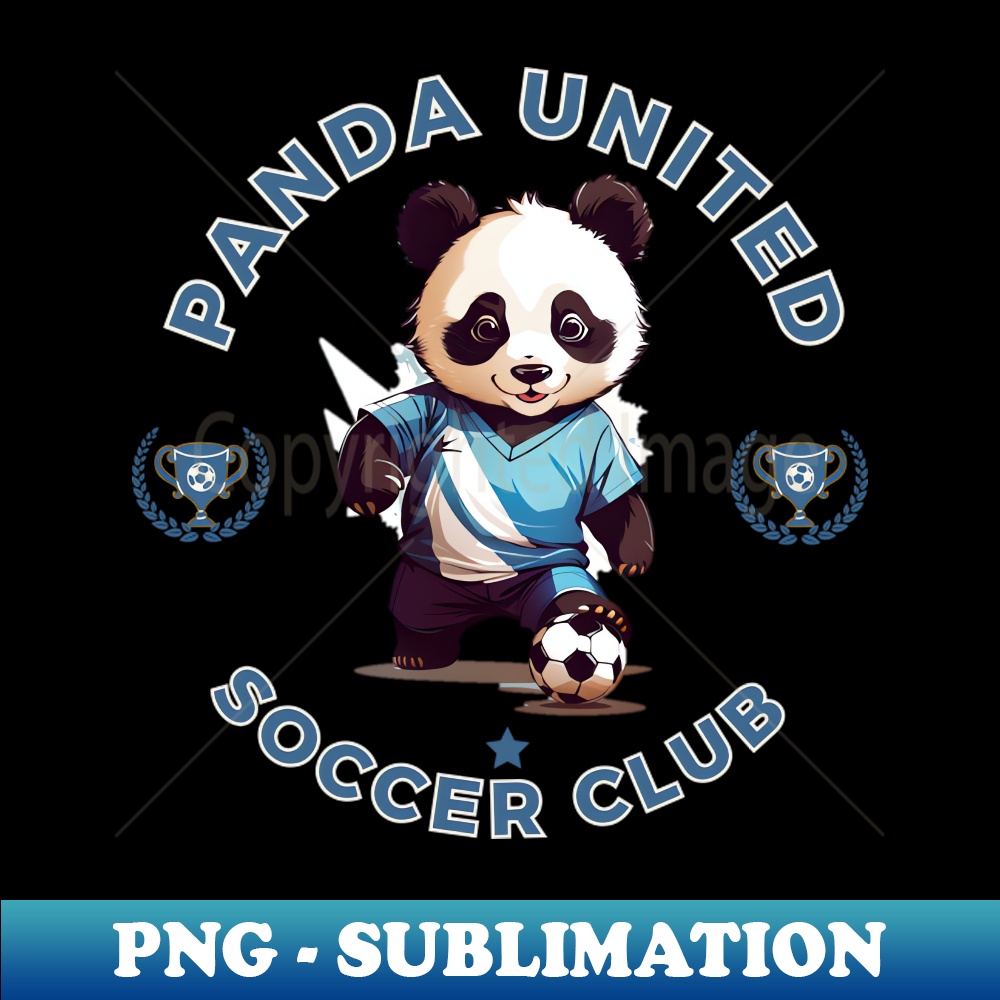 XZ-9163_cool panda cub playing soccer logo graphic for kids 9592.jpg