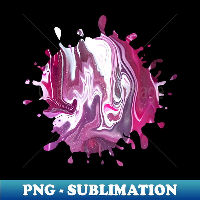 YP-32305_PinkWhite Acrylic Pour Painting 4288.jpg