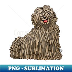 Dog - Puli - Tan - Elegant Sublimation PNG Download - Defying the Norms