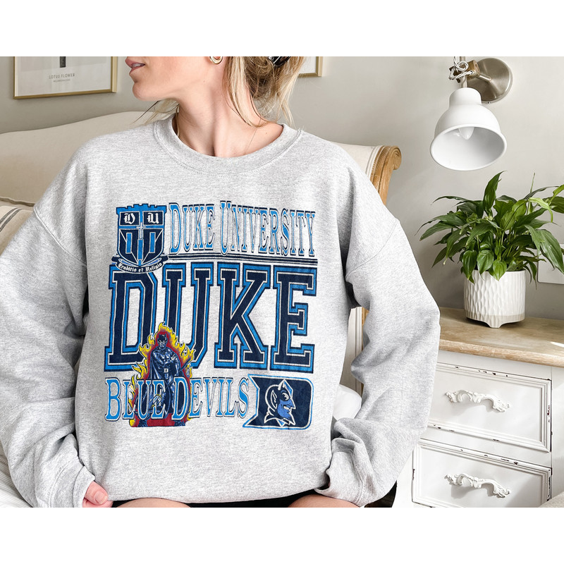 Vintage Duke Sweatshirt, Duke Shirt, Vintage Duke Shirt, Distressed Duke Shirt, Graphic Tee, Sweatshirt Hoodie, Duke Blue Devils Basketball.jpg