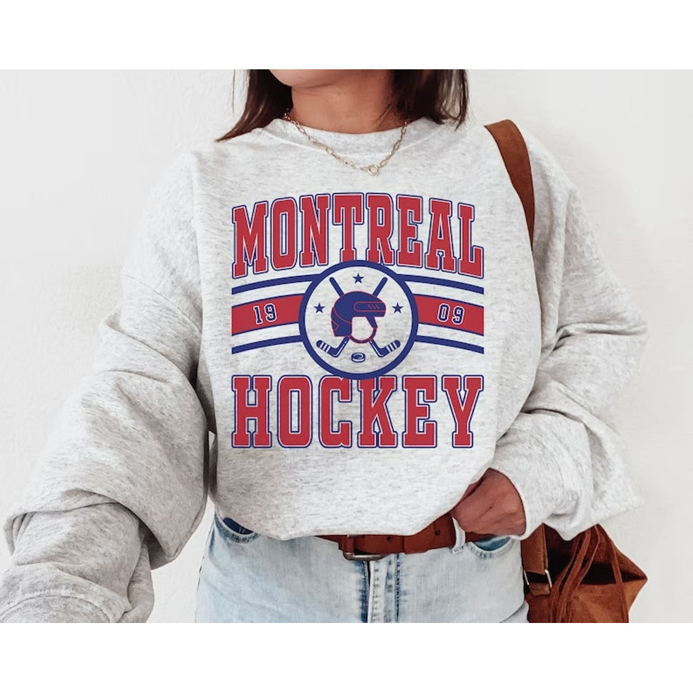 Montreal Canadien Sweatshirt, Vintage Montreal Canadien, Canadiens Sweater, Canadiens T-Shirt, Hockey Fan Shirt, Vintage Montreal Hockey.jpg