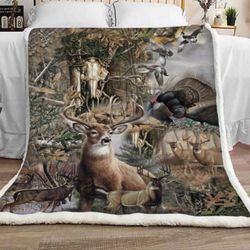 deer hunting sherpa blanket jr1402 81o39