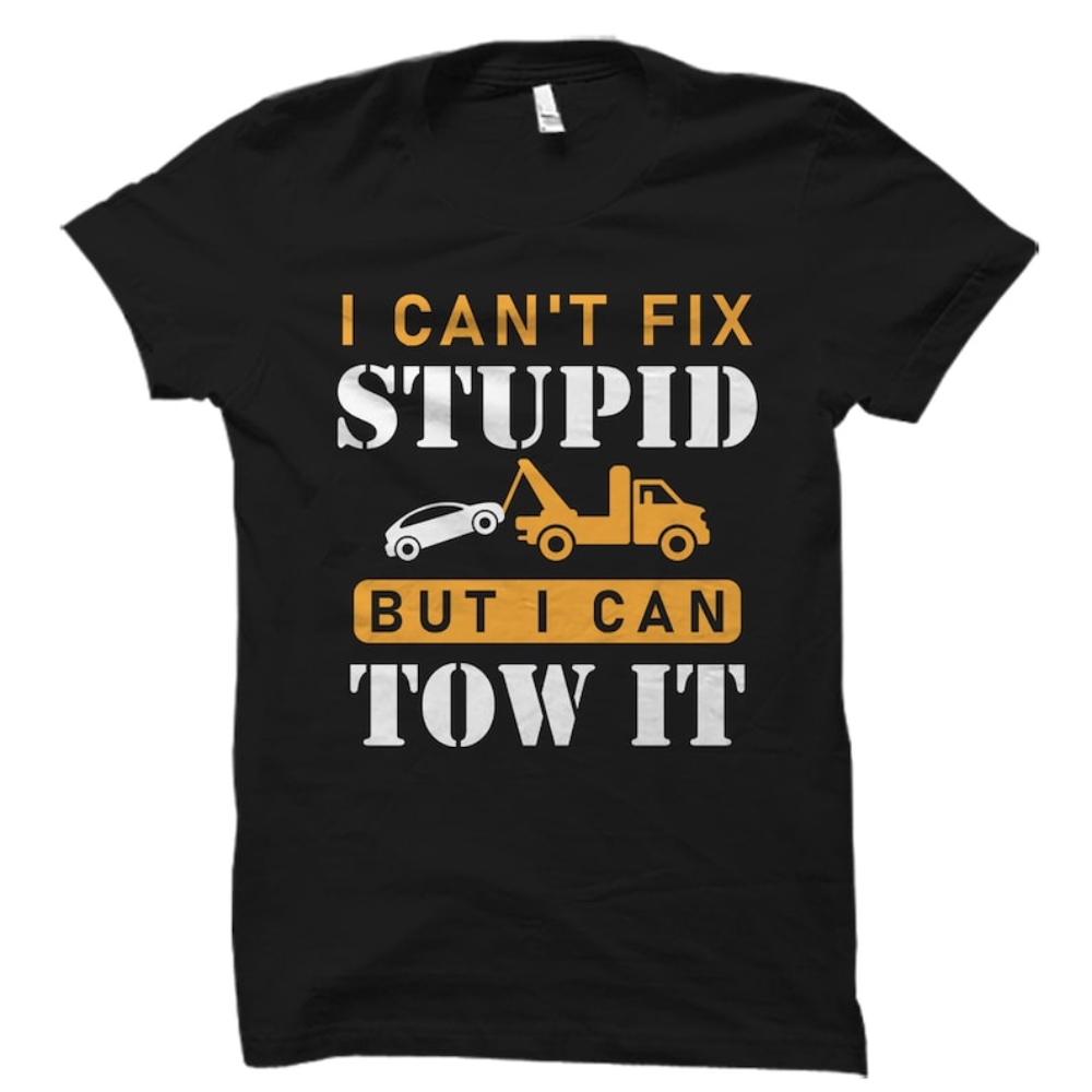 Truck Shirt, Tow Truck Shirt, Tow Truck T-Shirt, Trucker Gift, Trucker T-Shirt, Towing Truck Shirt.jpg
