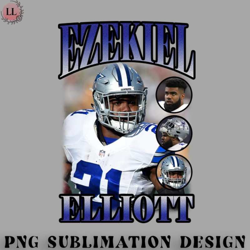 FL0707230812317-Football PNG BOOTLEG EZEKIEL ELLIOTT VOL 1.jpg