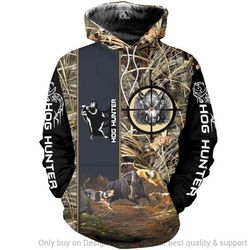 new hog hunting with dogs unisex hoodie
