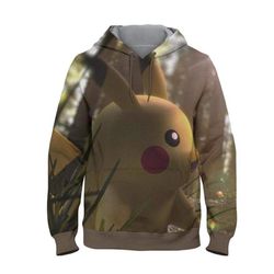 new pokemon hoodie 3d printed pikachu sweatshirts pullovers