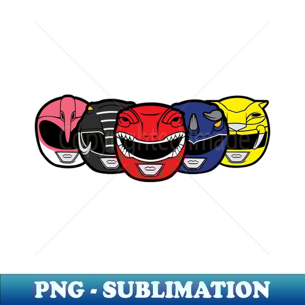 Power Rangers Head - Creative Sublimation PNG Download - Cre - Inspire ...