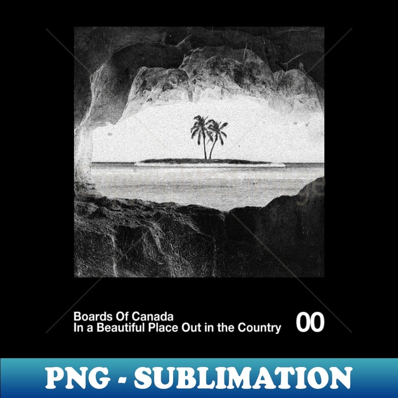 GK-18282_In a Beautiful Place Out in the Country - Artwork 90s Design Vintage Black White 8709.jpg