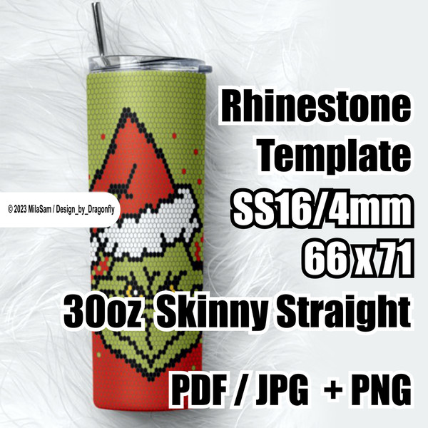 bling tumbler template SS16  christmas grinch  20oz skinny straight.jpg