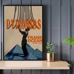 frank ocean canvas, frank ocean fan gift, frank ocean pyramids canvas, channel orange canvas, frank ocean channel orange