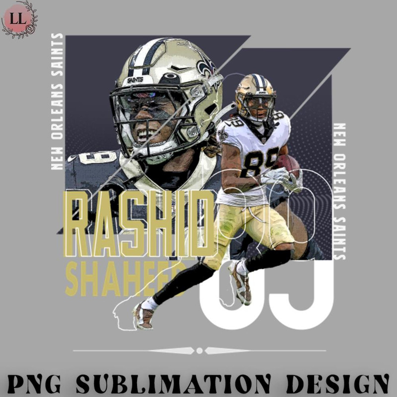 LF0707230822465-Football PNG Rashid Shaheed football Paper Poster Saints 4.jpg