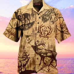 amazing hunting unisex hawaiian shirt