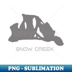 Snow Creek Resort 3D - Sublimation-Ready PNG File - Perfect for Personalization