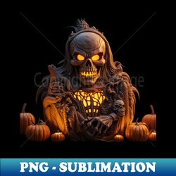 Creepy skeleton lamp - Modern Sublimation PNG File - Fashionable and Fearless