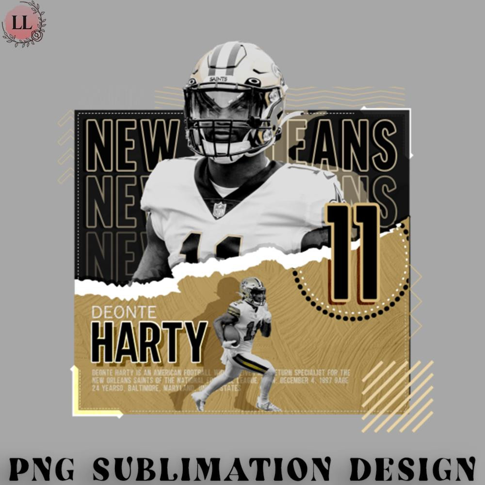 OT0707230814285-Football PNG Deonte Harty Football Paper Poster Saints.jpg